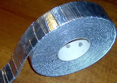 NASTRO ANTICONDENSA RETINATO CON ALLUMINIO