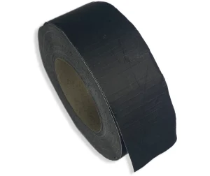 NASTRO ADESIVO IN ALLUMINIO NERO RETINATO