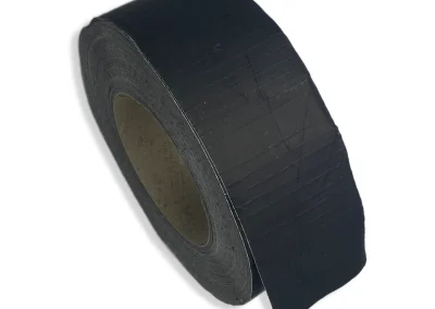 NASTRO ADESIVO IN ALLUMINIO NERO RETINATO